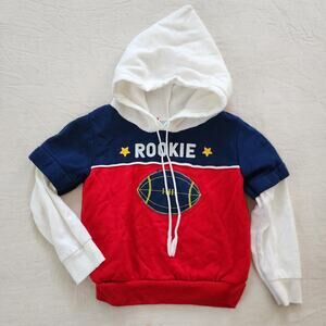 Vintage Football Rookie Hooded Sweater 2t/3t